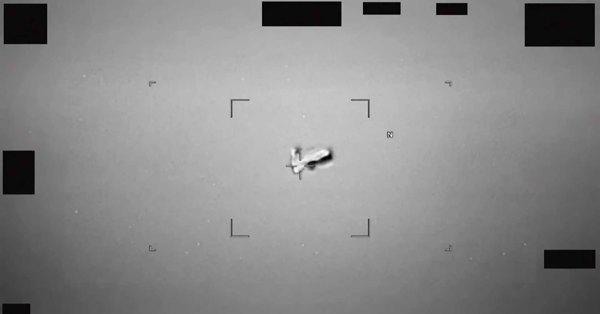 UAP spotted near Japan, reported by US Indo-Pacific Command (screenshot from video DOW-UAP-PR46)